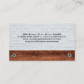 bouwrenovatie | thuisreparatie visitekaartje (Achterkant)