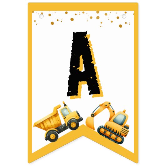 Bouwspandoek Vlaggetjes (Tweede vlag)