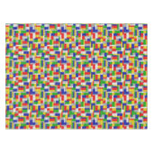 Bouwsteen Boy's Verjaardagsfeest Tafelkleed (Voorkant (Horizontaal))