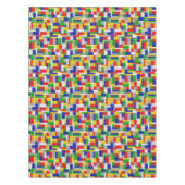 Bouwsteen Boy's Verjaardagsfeest Tafelkleed (Voorkant)