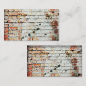 bouwsteen voor visitekaartje met foto-art (Voorkant / Achterkant)