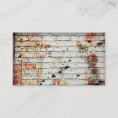 bouwsteen voor visitekaartje met foto-art (Achterkant)