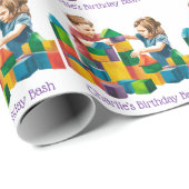 Bouwstenen bij de Birthday Bash Cadeaupapier (Rol Hoek)