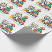 Bouwstenen bij de Birthday Bash Cadeaupapier (Hoek)