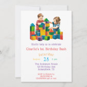 Bouwstenen bij de Birthday Bash Kaart (Voorkant)