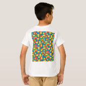 Bouwstenen Blokken 7 jaar T-shirt (Achterkant volledig)