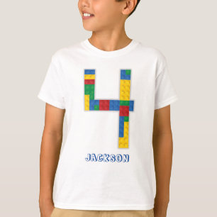 Bouwstenen Blokkeren Blokkeren 4 jaar T-shirt