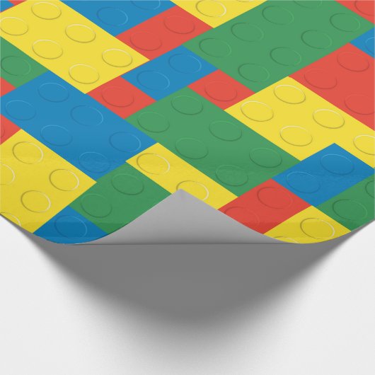 Bouwstenen Cadeaupapier (Hoek)