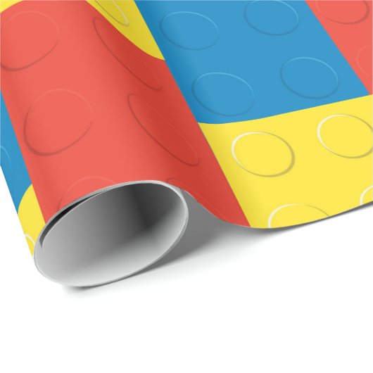 Bouwstenen Cadeaupapier (Rol Hoek)