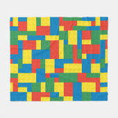 Bouwstenen Fleece Deken (Voorkant (Horizontaal))