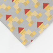 bouwstenen fleece deken (Hoek)
