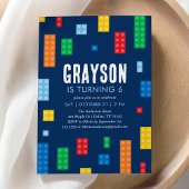 Bouwstenen Jongen Verjaardag Kaart