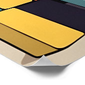 Bouwstenen - Kinderen speelgoed Poster (Hoek)