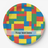 Bouwstenen Papieren Bordje (Voorkant)