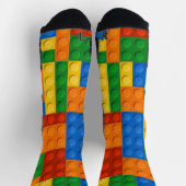 Bouwstenen Patroon skin Speelgoed Play Bricks Sokken (Top)