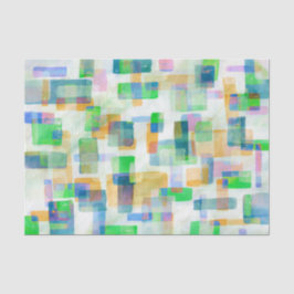 Bouwstenen Roze seafoam Tissuepapier