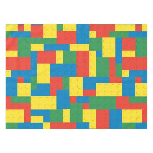 Bouwstenen Tafelkleed (Voorkant (Horizontaal))