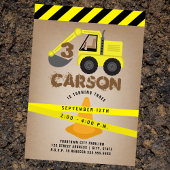 Bouwstenen van graafmachines, gesterd kaart