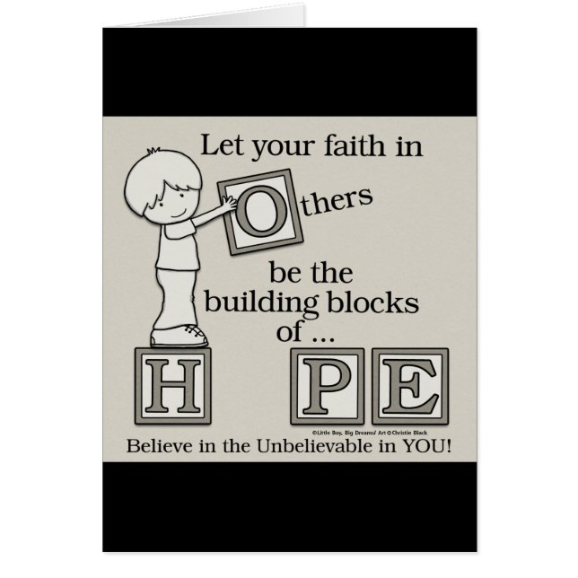 Bouwstenen van HOPE (Voorkant)