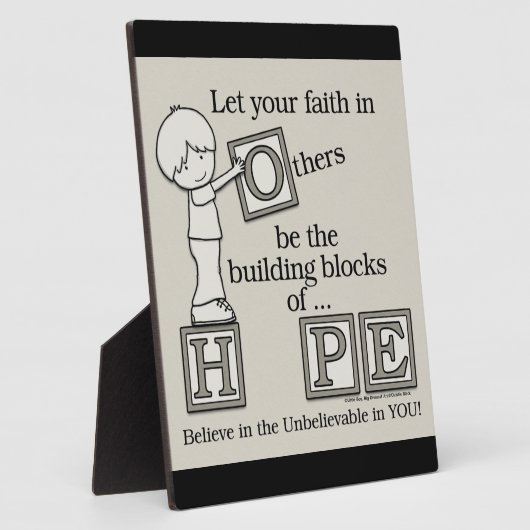 Bouwstenen van HOPE Fotoplaat (Zijkant)