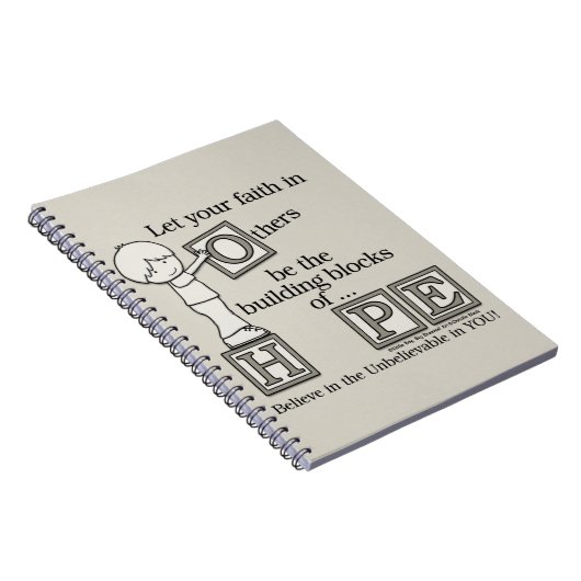 Bouwstenen van HOPE Notitieboek (Rechterzijde)