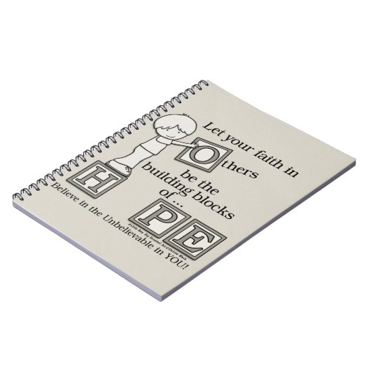 Bouwstenen van HOPE Notitieboek (Linkerzijde)