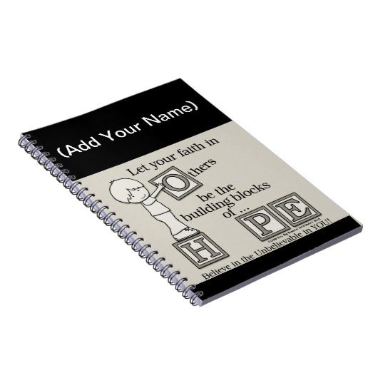 Bouwstenen van HOPE-Personalize Notitieboek (Rechterzijde)