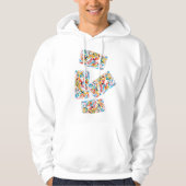 Bouwstenen van positiviteit hoodie (Voorkant)