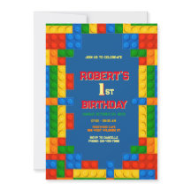 Bouwstenen Verjaardag, 1e bouw