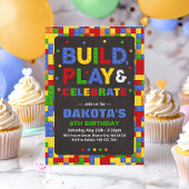 Bouwstenen Verjaardag Boy Bricks Kaart