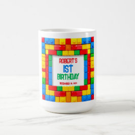 Bouwstenen VERJAARDAG Koffiemok