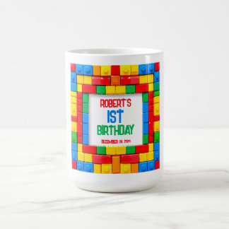 Bouwstenen VERJAARDAG Koffiemok