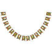 Bouwstenen Verjaardag Vlaggetjes (Alle)