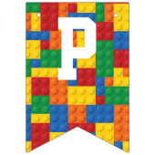 Bouwstenen Verjaardag Vlaggetjes (Derde vlag)