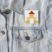 bouwstenen vierkante button 5,1 cm (In situ)