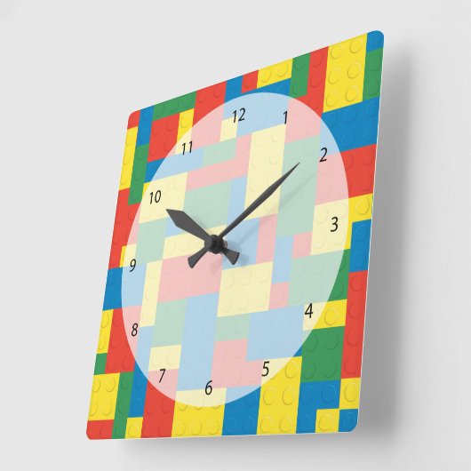 Bouwstenen Vierkante Klok (Hoek)