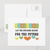 Bouwstenen voor de toekomst briefkaart (Voorkant / Achterkant)