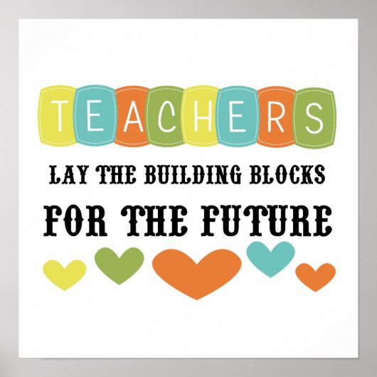 Bouwstenen voor de toekomst poster (Voorkant)