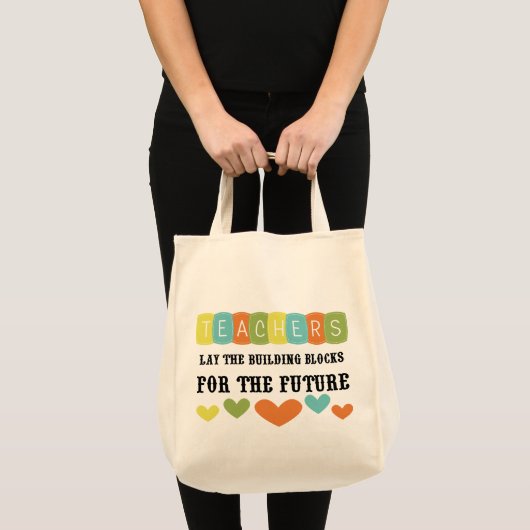 Bouwstenen voor de toekomst tote bag (Voorkant (product))