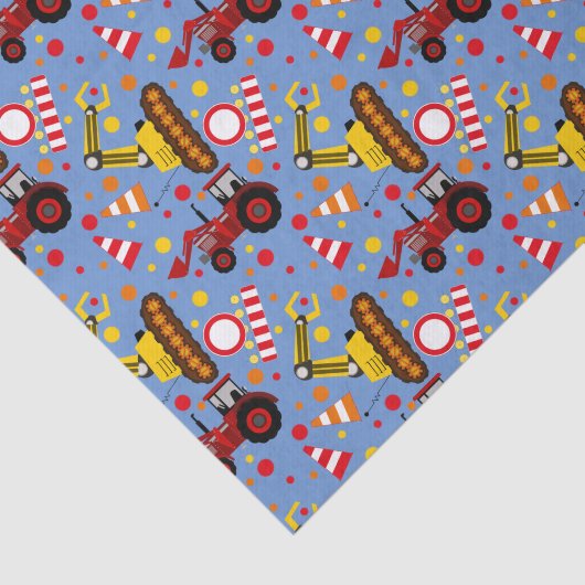 Bouwstipstipstieren van tractor tissuepapier (Detail)