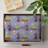 Bouwstipstipstieren van tractor tissuepapier (Geschenk)