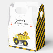 Bouwstortplaatsvrachtwagen Kinder elke leeftijd Ve Bedankdoosjes (Geopend)