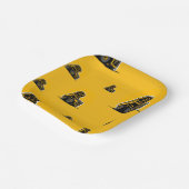 Bouwstortplaatsvrachtwagen Papieren Bordje (Gebogen)