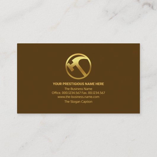 Bouwstructuurstructuurstructuurstructuurvezel (Ban Visitekaartje (Achterkant)