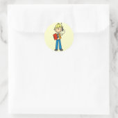 Bouwt Foreman Tshirts en geschenken Ronde Sticker (Tas)