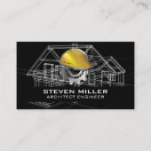 Bouwtekeningen Huis Schema's | Bouwmaterialen Visitekaartje (Voorkant)