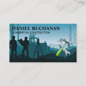 bouwterrein | aannemer visitekaartje (Voorkant)