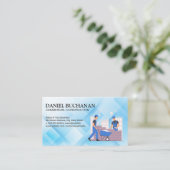 bouwterrein | arbeiders visitekaartje (Staand voorkant)