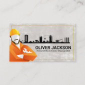 Bouwterrein | Arbeidsholding Visitekaartje (Voorkant)