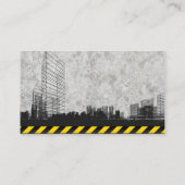 Bouwterrein | Architectuur Visitekaartje (Achterkant)